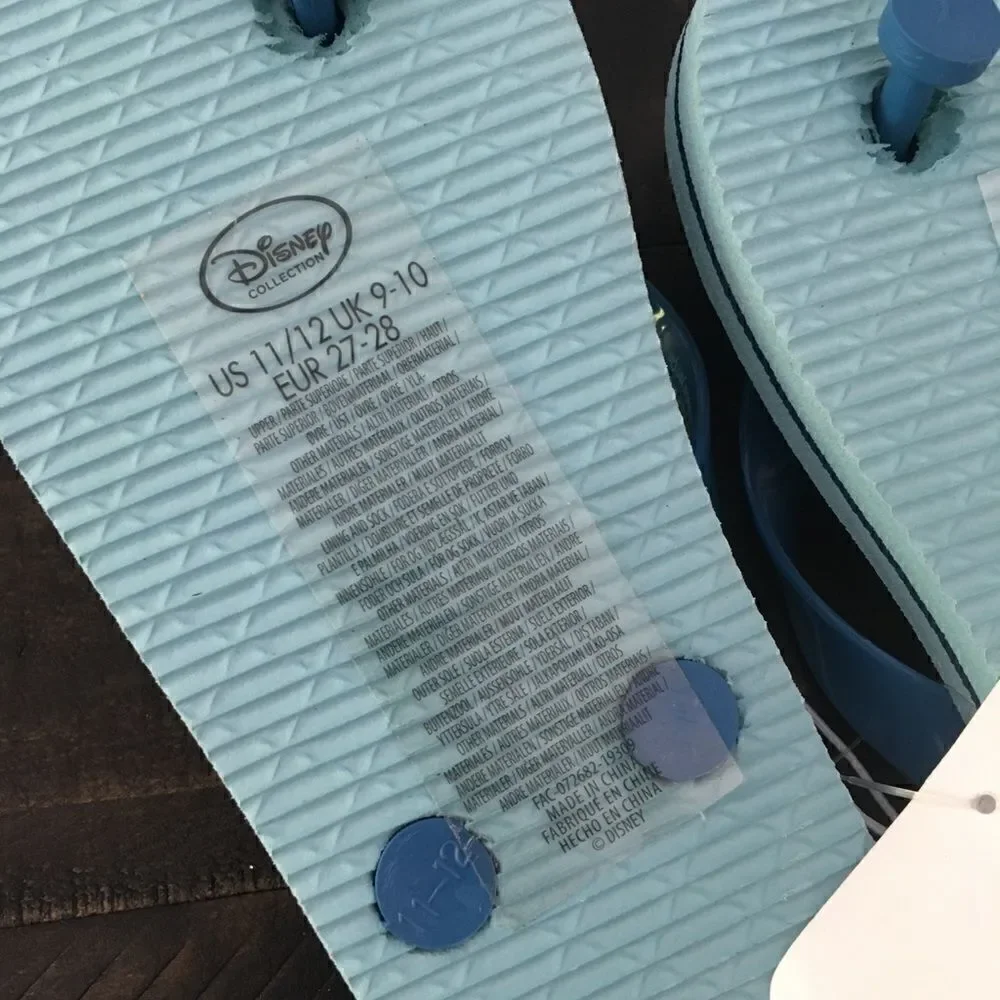 Disney Flip Flops    - Picture 2 of 2